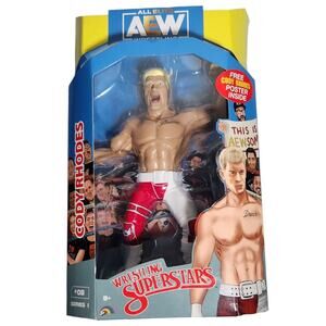 AEW 7.5" Cody Rhodes Series 1 Chase Variant Wrestling Superstars Walmart Excl.